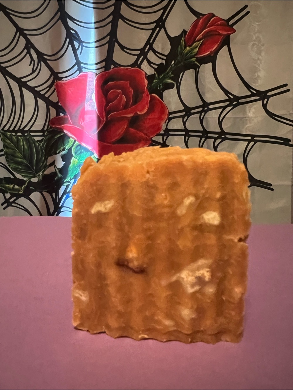 Handmade pumpkin Bath Soap - Gentle Cleansing Bar